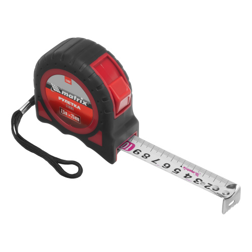 Рулетка Strong,7,5 м х 25 мм,обрезиненный корпус Matrix по ценам производителя в Воронеже с доставкой по всей России