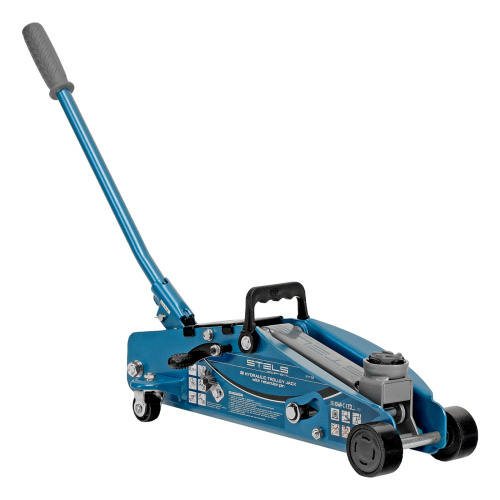 Домкрат гидравлический подкатной с фиксатором, 2.5 т, Safety Pin, 140-385 мм, в кейсе Stels по ценам производителя в Воронеже с доставкой по всей России