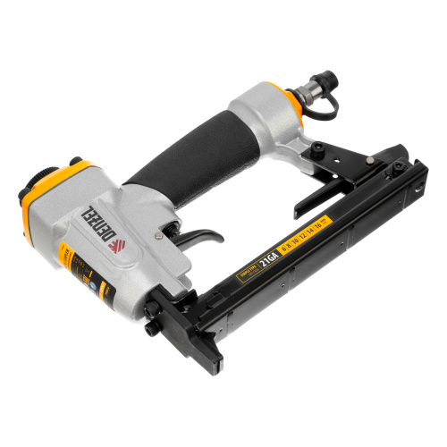 Степлер пневматический PS8016 для прямоугольных скоб 21GA от 6 до 16 мм Denzel по ценам производителя в Воронеже с доставкой по всей России