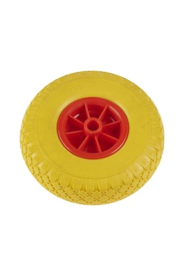 Колесо литое полиуретановое 260 мм PU 1805-2 с пластиковым ободом (без подшипника) по ценам производителя в Воронеже с доставкой по всей России