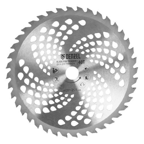 Триммер бензиновый DT-43E, 43 см3, неразъемная штанга, электростартер, состоит из 2 частей Denzel по ценам производителя в Воронеже с доставкой по всей России