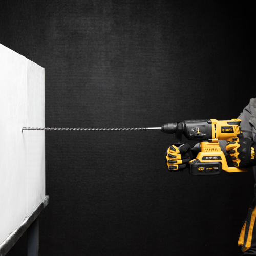 Бур по бетону, двойная спираль, три пылеотводящие кромки, 10 x 600 мм DENZEL по ценам производителя в Воронеже с доставкой по всей России