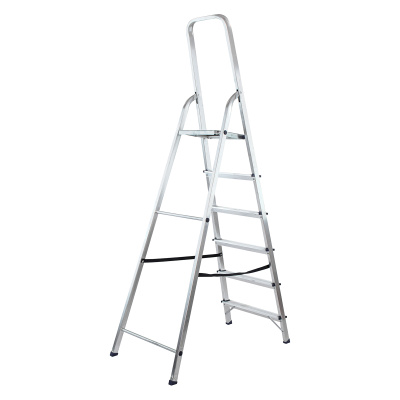 Стремянка усиленная, 6 ступеней, алюминиевая, MTX по ценам производителя в Воронеже с доставкой по всей России