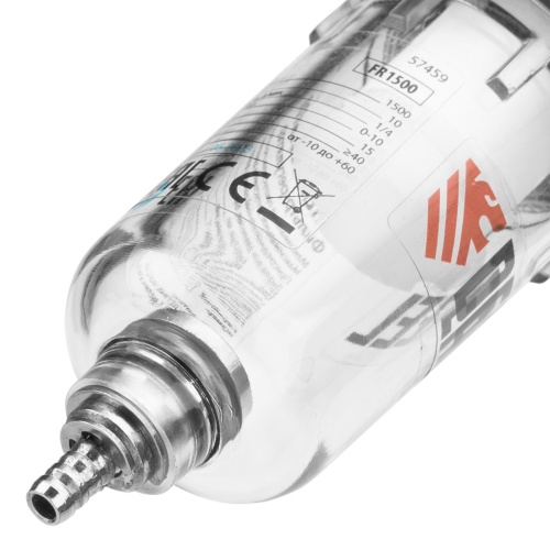 Фильтр-регулятор FR1500, 10 бар, 1500 л/мин, 1/4" Denzel по ценам производителя в Воронеже с доставкой по всей России