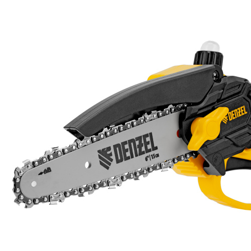 Цепная мини-пила аккумуляторная бесщет., CCS-150, шина 150 мм, Li-Ion, 20 В Denzel по ценам производителя в Воронеже с доставкой по всей России