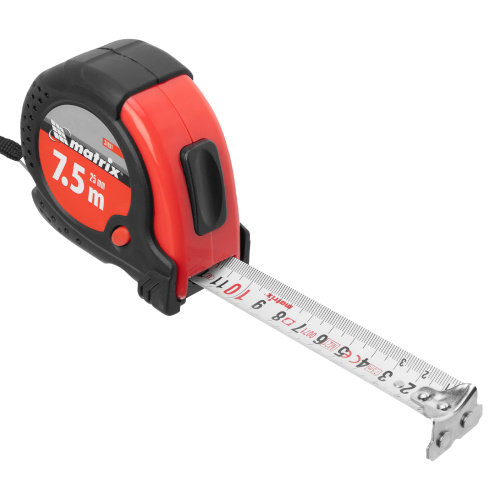 Рулетка Status Magnet fixation,7,5 м х 25 мм,обрезиненный корпус,зацеп с магнитом Matrix по ценам производителя в Воронеже с доставкой по всей России