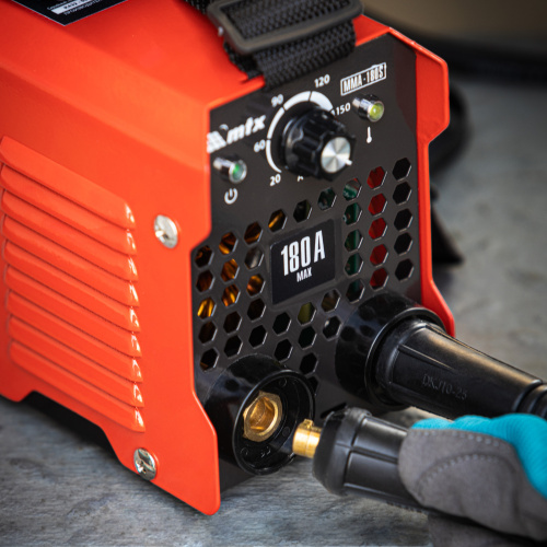 Инверторный аппарат дуговой сварки MMA-180S, 180 А, ПВ60%, диаметр электрода 1,6-4 мм MTX по ценам производителя в Воронеже с доставкой по всей России