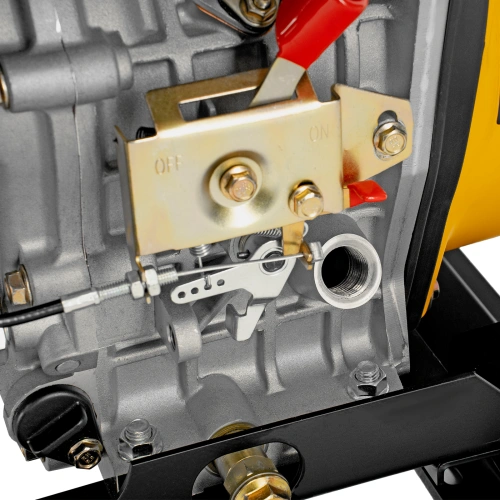 Генератор дизельный DES-55E, 5,5 кВт, 230 В, 11 л, электростартер Denzel по ценам производителя в Воронеже с доставкой по всей России