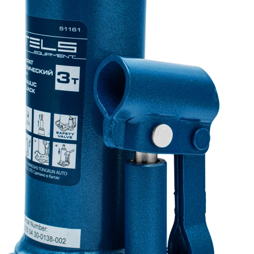 Домкрат гидравлический бутылочный, 3 т, h подъема 188-363 мм Stels по ценам производителя в Воронеже с доставкой по всей России