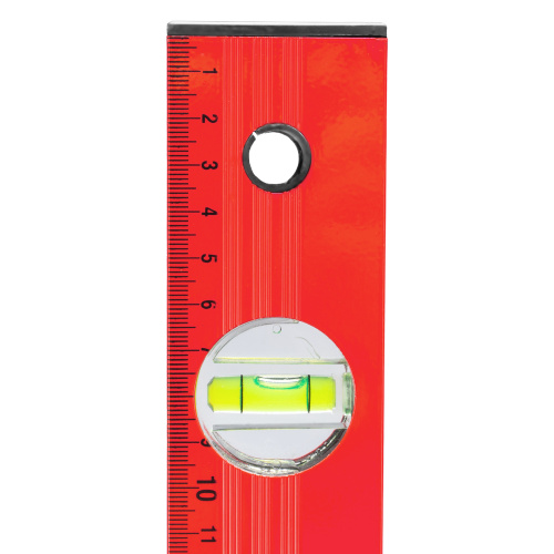 Уровень алюминиевый, 2000 мм, 3 глазка, красный, линейка Matrix по ценам производителя в Воронеже с доставкой по всей России