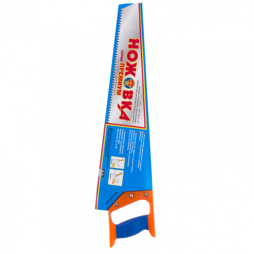 Ножовка по дереву, 500 мм, шаг зубьев 8 мм, пластиковая рукоятка по ценам производителя в Воронеже с доставкой по всей России