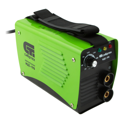 Аппарат инверторный дуговой сварки ИДС-190, 190 А, ПВ 80%, диаметр электрода 1.6-4 мм Сибртех по ценам производителя в Воронеже с доставкой по всей России