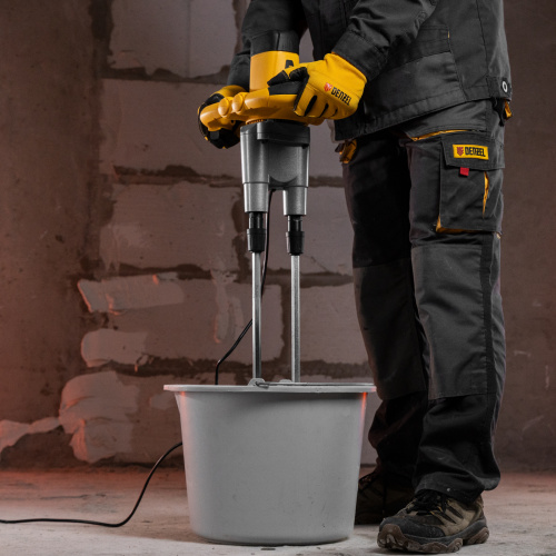 Миксер строительный EM-2-1600, 1600 Вт, 200-480/250-680 об/мин Denzel по ценам производителя в Воронеже с доставкой по всей России