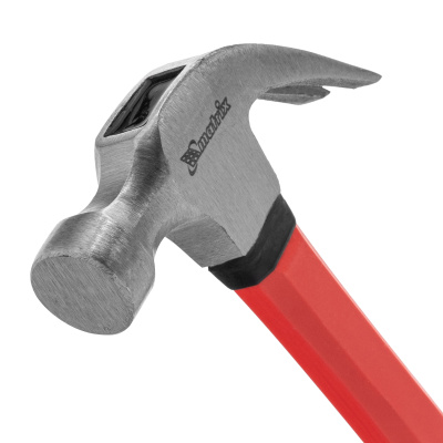 Молоток-гвоздодер, 450 г, боек 27 мм, фибергласовая обрезиненная рукоятка Matrix по ценам производителя в Воронеже с доставкой по всей России