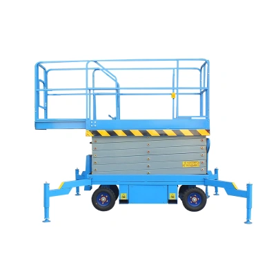 Подъемник ножничный самоходный 500 кг 6/8 м TOR SJY-0,5-6 DC аккумуляторный по ценам производителя в Воронеже с доставкой по всей России