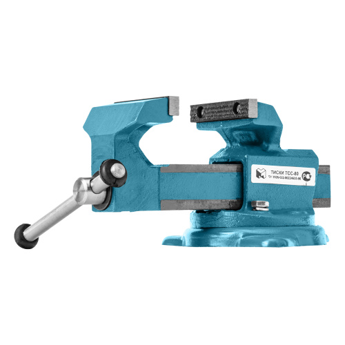 Тиски слесарные, 80 мм, поворотные (Глазов) по ценам производителя в Воронеже с доставкой по всей России