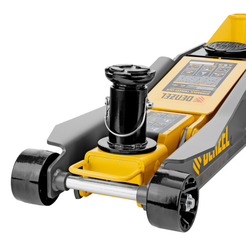 Домкрат гидравлический подкатной, 2/3 т, 98-770 мм, быстрый подъем, низ. подхват, проф, SUV Denzel по ценам производителя в Воронеже с доставкой по всей России