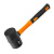 Киянка резиновая, 680 г, черная резина, фибергласовая рукоятка Sparta по ценам производителя в Воронеже с доставкой по всей России