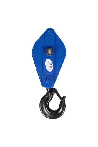Блок монтажный однорольный с крюком TOR 1 т с откидной щекой (S) по ценам производителя в Воронеже с доставкой по всей России
