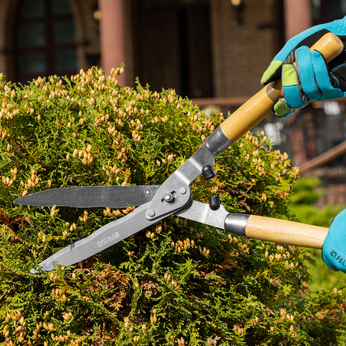 Кусторез, 520 мм, волнистые лезвия, деревянные рукоятки, Palisad по ценам производителя в Воронеже с доставкой по всей России