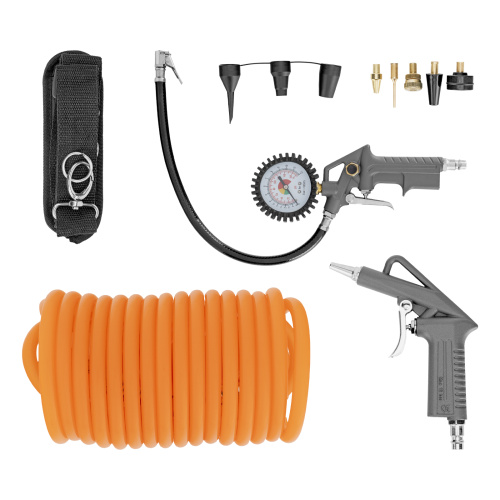 Компрессор воздушный DL1300, 10 бар, 1,3 кВт 180 л/мин 5 л, с набором аксессуаров Denzel по ценам производителя в Воронеже с доставкой по всей России