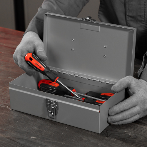 Ящик для инструмента, 284 х 160 х 78 мм, металлический Matrix по ценам производителя в Воронеже с доставкой по всей России