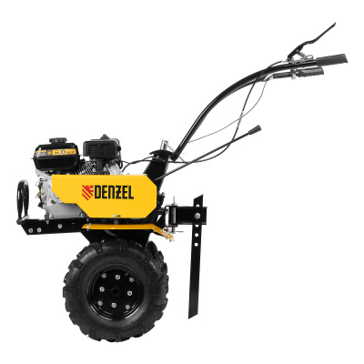 Мотоблок DPT-270, 7 л.с., ремен.сцеп, шир 85 см, глуб 35 см,фрез 3х4,ШОМ,скор 2В/1Н,кол 8" Denzel по ценам производителя в Воронеже с доставкой по всей России