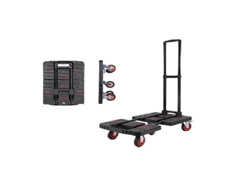 Тележка складная платформенная TOR PT-220 220 кг 400х585(705) мм колеса 100 мм х 5 шт по ценам производителя в Воронеже с доставкой по всей России