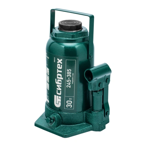 Домкрат гидравлический бутылочный, 30 т, 245-385 мм Сибртех по ценам производителя в Воронеже с доставкой по всей России