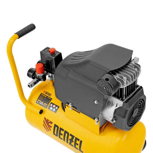 Компрессор воздушный DLC1300/24 безмасляный 1.3 кВт, 24 литра, 206 л/мин Denzel по ценам производителя в Воронеже с доставкой по всей России