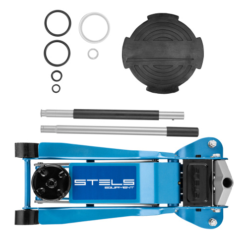 Домкрат гидравлический подкатной, быстрый подъем, 3.5т, Low Profile Quick, 100-565 мм, профессиональный Stels по ценам производителя в Воронеже с доставкой по всей России
