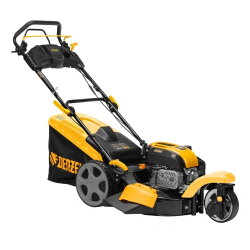 Бензиновая газонокосилка GLT-460SP-T, Trike 149 см3, 46 см, привод, панель, 60л Denzel по ценам производителя в Воронеже с доставкой по всей России