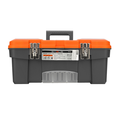 Ящик для инструмента с мет. замками 20", 510х255x225 мм Stels по ценам производителя в Воронеже с доставкой по всей России