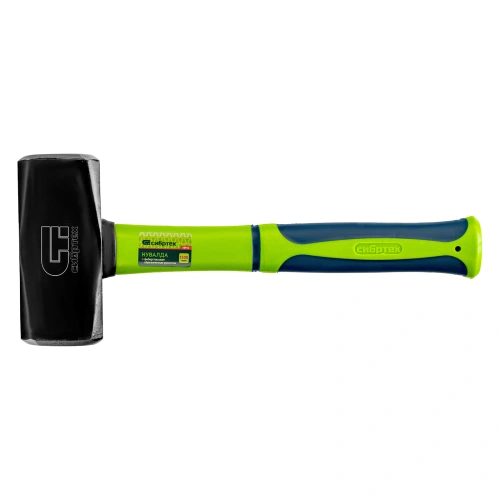Кувалда, 1500 г, фибергласовая обрезиненная рукоятка Сибртех по ценам производителя в Воронеже с доставкой по всей России