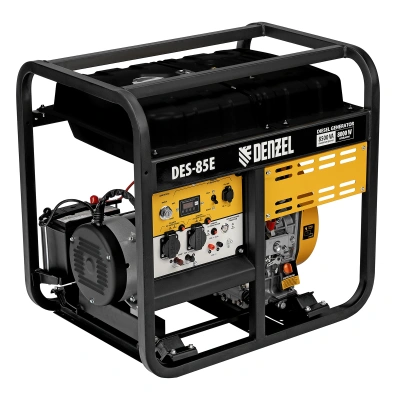 Генератор дизельный DES-85E, 8,5 кВт, 230 В, 16 л, электростартер Denzel по ценам производителя в Воронеже с доставкой по всей России