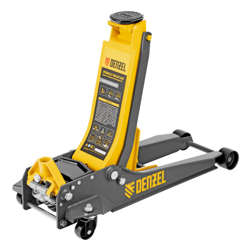 Домкрат гидравлический подкатной, 3 т, 85-610 мм, быстрый подъем, низ. подхват, проф, SUV Denzel по ценам производителя в Воронеже с доставкой по всей России