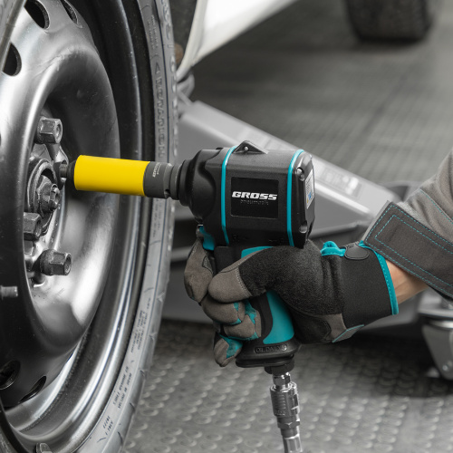 Гайковерт пневматический ударный G985K2, 1/2, 610Нм 9000 об/мин, с набором 17 предметов Gross по ценам производителя в Воронеже с доставкой по всей России