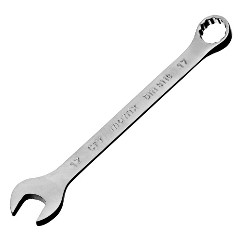Ключ комбинированный, 17 мм, CrV, матовый хром Matrix по ценам производителя в Воронеже с доставкой по всей России