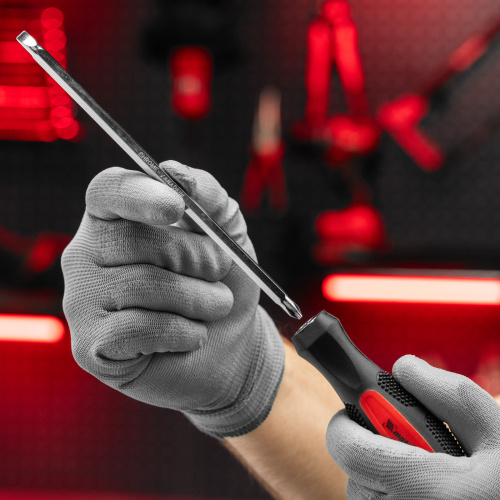 Отвертка комбинированная SL6/PH2 мм, CrV, антискользящая двухкомпонентная рукоятка Matrix по ценам производителя в Воронеже с доставкой по всей России