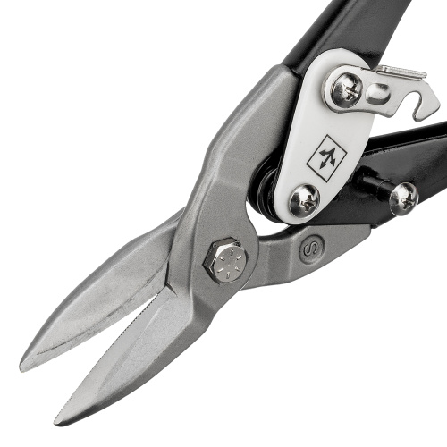 Ножницы по металлу, 250 мм, прямой рез, сталь CRMO, двухкомпонентные рукоятки, PRO Matrix по ценам производителя в Воронеже с доставкой по всей России