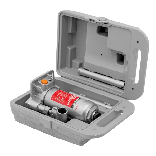 Домкрат гидравлический бутылочный, 3 т, h подъема 178-343 мм, в пластиковом кейсе Matrix по ценам производителя в Воронеже с доставкой по всей России