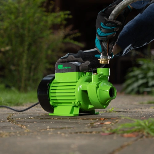 Садовый поверхностный насос СПН370-Ч, 370 Вт, напор 25 м, 1700 л/ч, чугун Сибртех по ценам производителя в Воронеже с доставкой по всей России