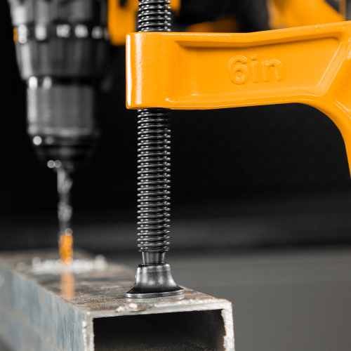 Струбцина G-образная, усиленная, 150 мм Denzel по ценам производителя в Воронеже с доставкой по всей России