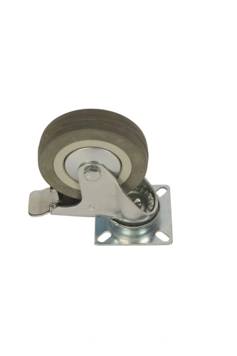 Колесо аппаратное поворотное SCgb 42 100 мм с тормозом (F) по ценам производителя в Воронеже с доставкой по всей России