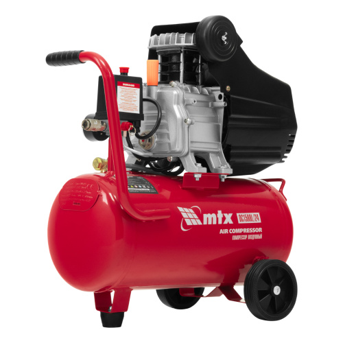 Компрессор воздушный DC1500L/24, 1,5 кВт, 24 л, 210 л/мин MTX по ценам производителя в Воронеже с доставкой по всей России