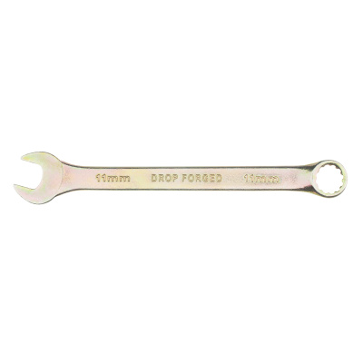 Ключ комбинированный, 11 мм, желтый цинк Сибртех по ценам производителя в Воронеже с доставкой по всей России