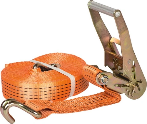 Ремень стяжной TOR 2,5/5,0 т 5,0 м 50 мм (механизм с алюминиевой ручкой) по ценам производителя в Воронеже с доставкой по всей России