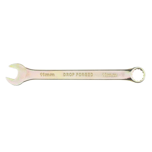 Ключ комбинированный, 11 мм, желтый цинк Сибртех по ценам производителя в Воронеже с доставкой по всей России