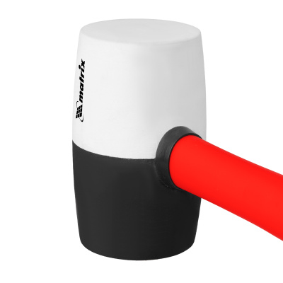 Киянка резиновая, 680 г, черно-белая резина, фибергласовая рукоятка Matrix по ценам производителя в Воронеже с доставкой по всей России