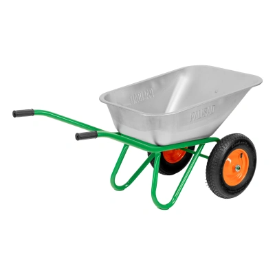 Тачка садово-строительная, 2-х колесная, усиленная, грузоподъемность 320 кг, объем 100 л Palisad по ценам производителя в Воронеже с доставкой по всей России